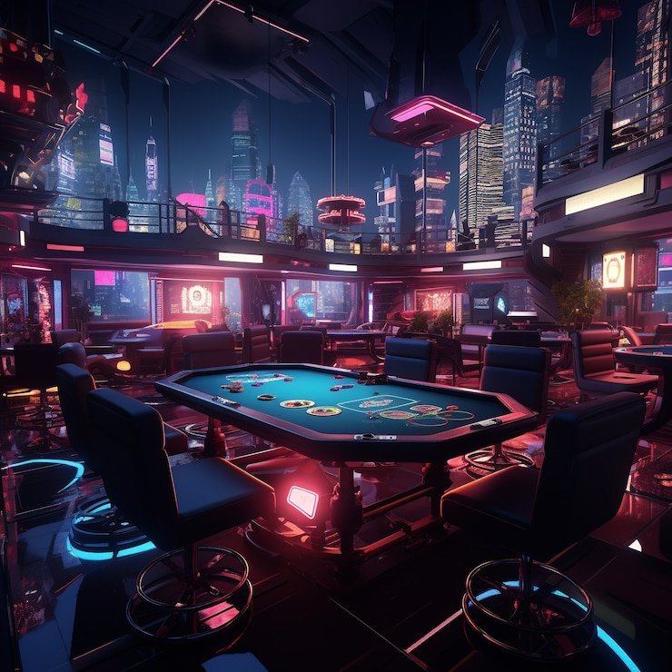 Live BandarQ dealer table with multiple player seats and video feed
